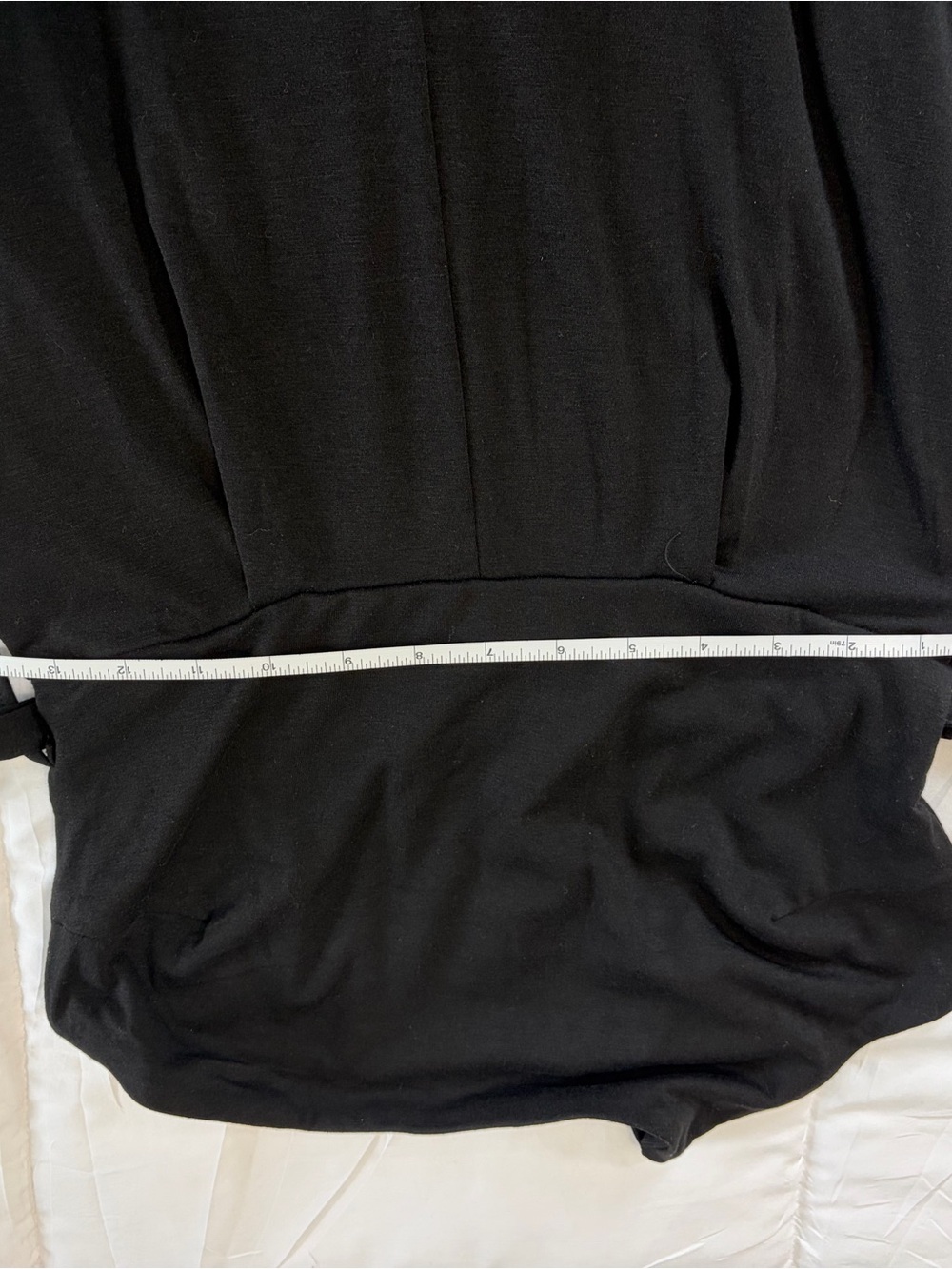 NWOT Elings-  One-Shoulder Black Jumpsuit with Tie Waist - Picture 9 of 16